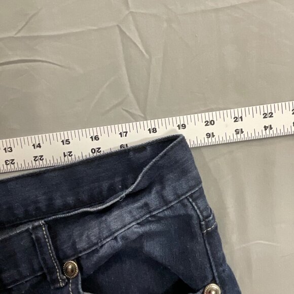 Blue Rag Jeans Mens 40/30 Straight Fit Stretch Dark Wash Blue Denim Casual 38x29 - Picture 4 of 10